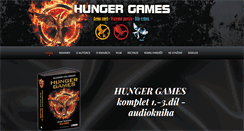 Desktop Screenshot of hunger-games.cz