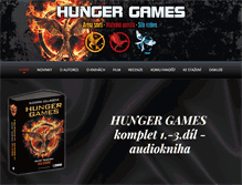 Tablet Screenshot of hunger-games.cz