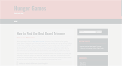 Desktop Screenshot of hunger-games.net